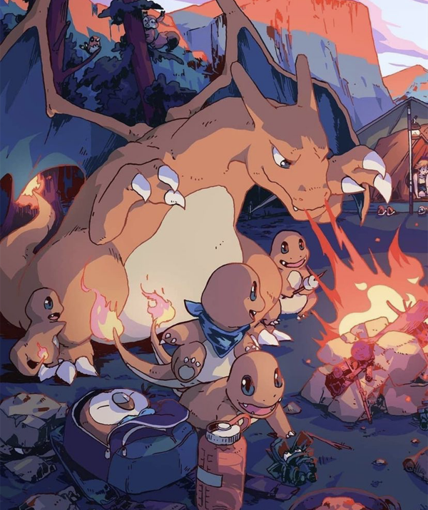 動漫難得一見的溫馨場景，不是在大結局，就只出現在幻想劇情當中