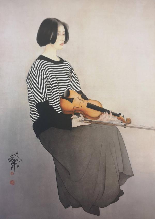 大器早成何家英,以工筆人物畫展現女性美,年度成交1800萬 大器早成何家英,以工筆人物畫展現女性美,年度成交1800萬