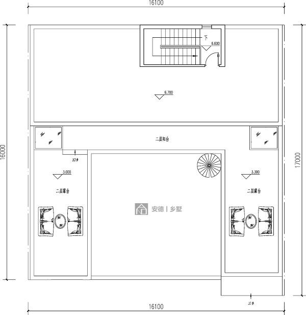 北京密雲湯河口村李家別墅,建築尺寸:16.1*17m,土建造價:39.6 北京密雲湯河口村李家別墅,建築尺寸:16.1*17m,土建造價:39.6