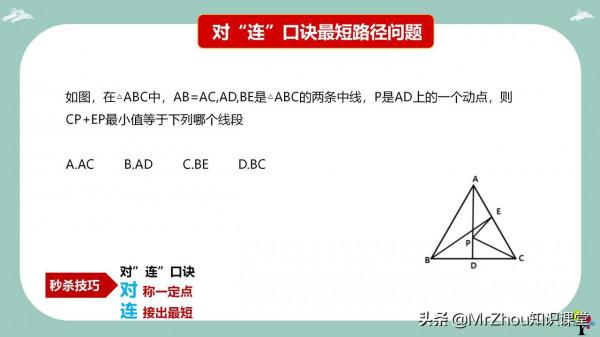 初中數學幾何核心考點就是“將軍飲馬”解題模型和口訣!務必掌握 初中數學幾何核心考點就是“將軍飲馬”解題模型和口訣!務必掌握