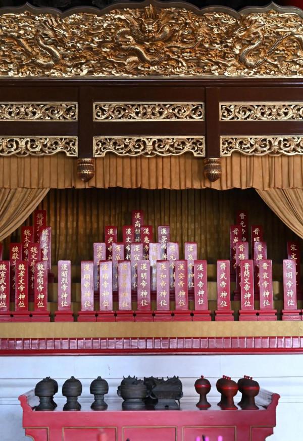 實拍北京歷代帝王廟，歷朝歷代帝王神位