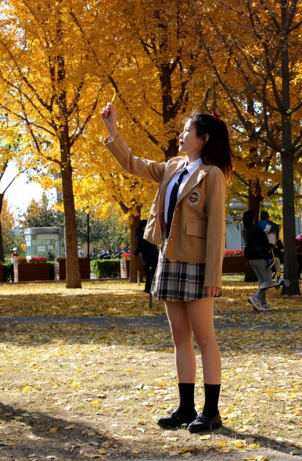 去奧森公園，盡享“京”彩秋色 #秋日好時光##小生活，大財富#