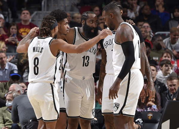 NBA最新排名！籃網登頂東部第一，奇才掉隊。火箭15連敗繼續墊底