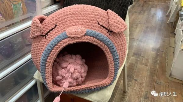 寵物也要有新家，超可愛原創編織狗窩欣賞