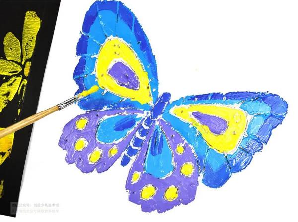 兒童畫教程|創意版畫課程《吹塑版畫之蝶戀花》 兒童畫教程|創意版畫課程《吹塑版畫之蝶戀花》