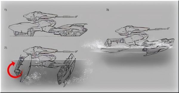「遊戲內外」可御可攻的尤物天狗,紅警3單位原型(帝國坦克上) 「遊戲內外」可御可攻的尤物天狗,紅警3單位原型(帝國坦克上)