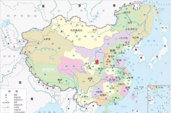 今天的塔吉克、吉爾吉斯斯坦是不是當初清朝割讓給沙俄的領土