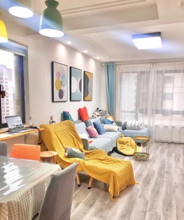 93㎡小三房，日子住久了才發現，裝得越簡單，往往是最耐看