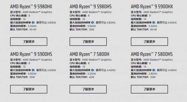AMD發力,Zen3+處理器6800H來了,獨顯本售6499元值得買嗎 AMD發力,Zen3+處理器6800H來了,獨顯本售6499元值得買嗎