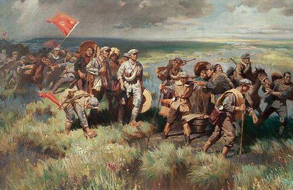 面對美國記者的採訪，毛主席擲地有聲：紅軍是一支不可戰勝的力量