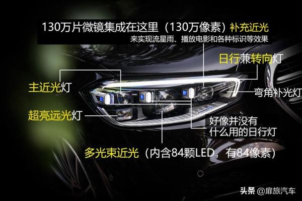 光明與黑暗：賓士S500L車輛大燈測試 地表最強？