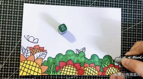 創意兒童畫:分享三款萬能背景畫法,卡通簡筆畫風格,收藏備用 創意兒童畫:分享三款萬能背景畫法,卡通簡筆畫風格,收藏備用