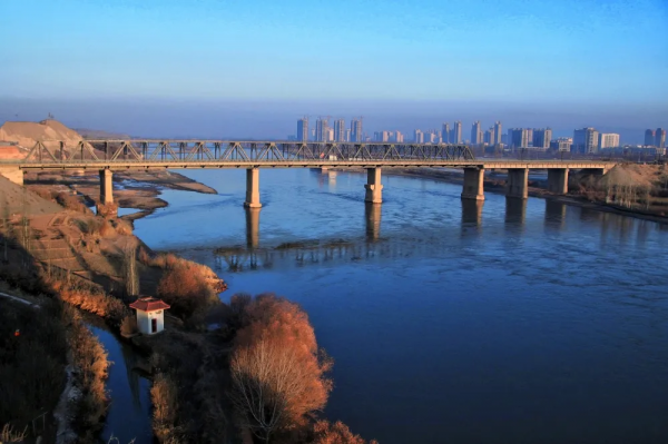 靖遠的黃河之濱真的很美