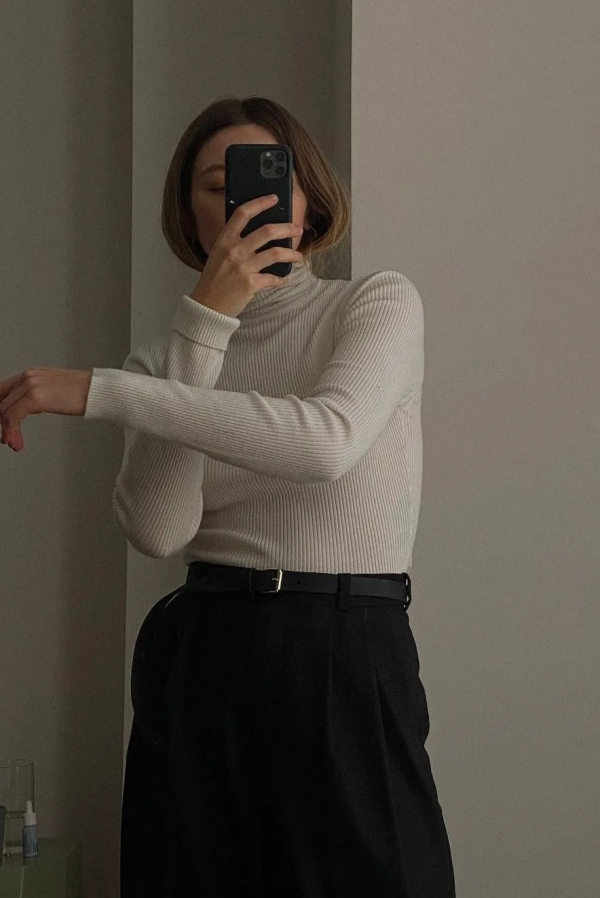 噓，才不像秋衣～我有明星、博主們的打底衫秘籍