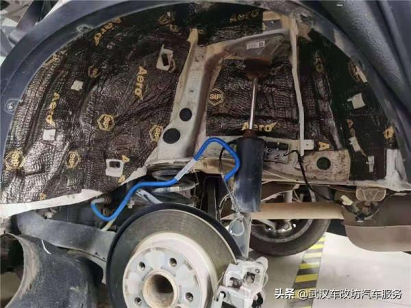 針對處理隔音全面提升 武漢歌德寶馬X1汽車隔音改裝