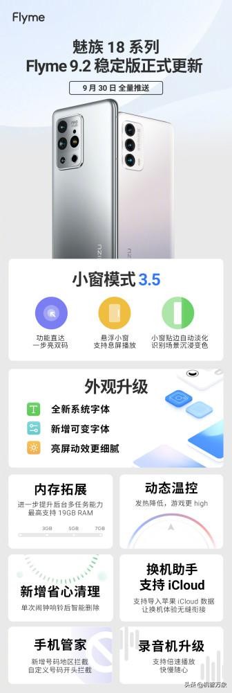 Flyme9.2穩定版推送 魅族18系列都帶來了哪些變化？細節更極致