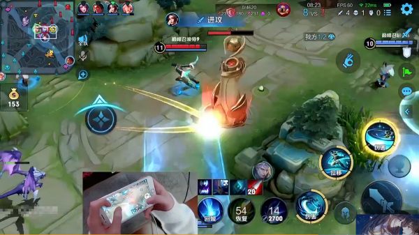 北慕自封iosQ區第一打野，中路線吃太多，打野戰力直接加給中路