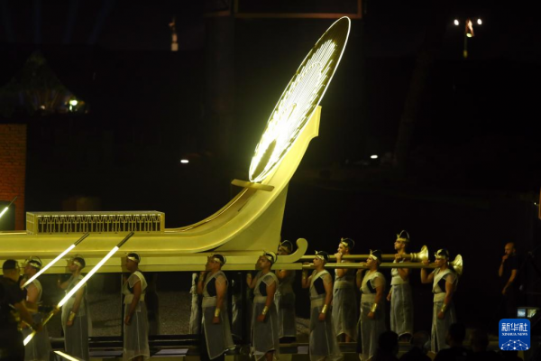 埃及盧克索獅身人面像大道修復後完整開放