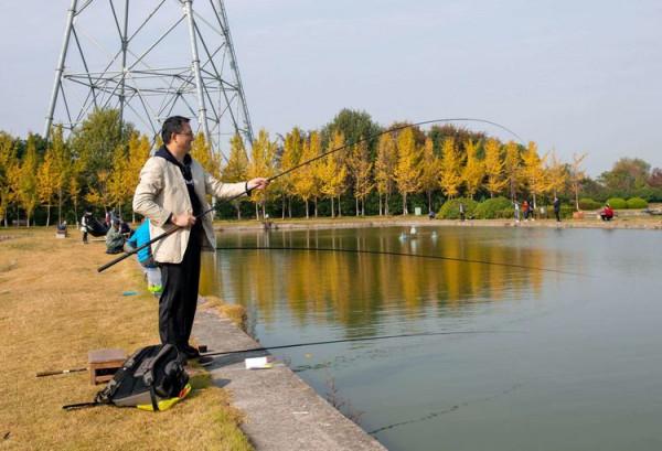 冬天釣魚關鍵是人找魚，野釣高手幾個小技巧教你找魚選窩