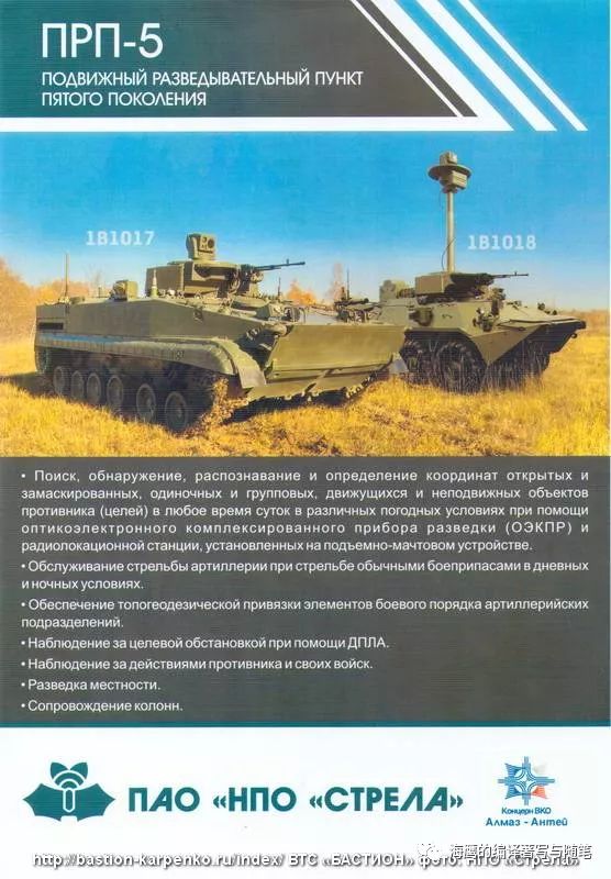 移動偵察站PRP-5 ";Mars-2000";:炮兵偵查綜合套件 移動偵察站PRP-5 ";Mars-2000";:炮兵偵查綜合套件