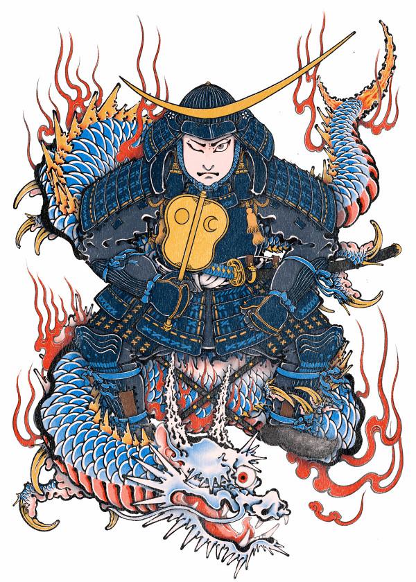 插畫丨浮世繪party！大膽有趣的想象，將經典演繹出時尚流行