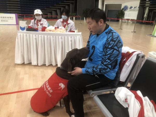 “汪汪隊立大功”5歲導盲犬茶茶跟隨主人征戰殘特奧會 “汪汪隊立大功”5歲導盲犬茶茶跟隨主人征戰殘特奧會