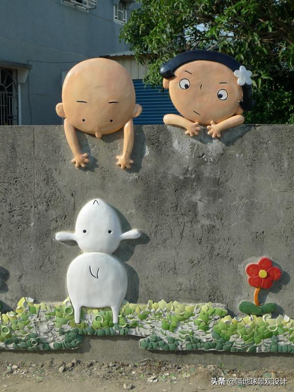 用較低的成本打造有創意的美麗鄉村