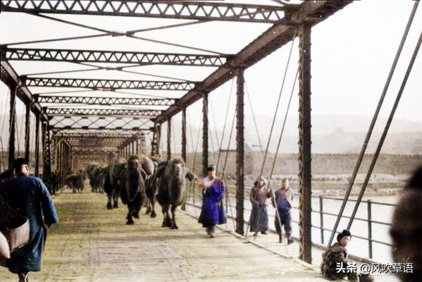 1934年的“天下黃河第一橋”，記錄下當年蘭州最真實的歷史風貌