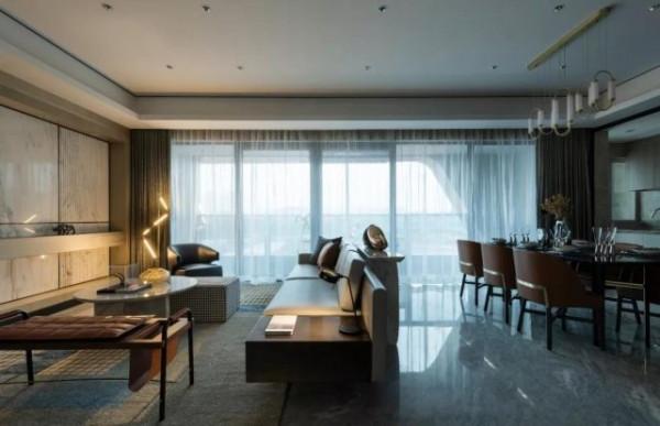 146平現代風四居室，一步步的雕琢，著實顯現大師風範