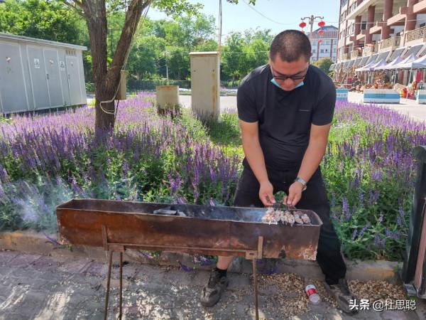 漢EV自駕新疆，第一次使用自動泊車，第一次自制烤串真香啊