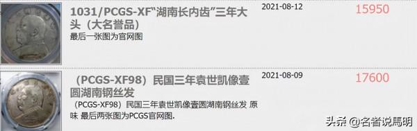 三年袁大頭：湖南捲髮版、新疆版、甘肅曲筆民、等版式與行情
