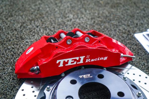 剎車卡鉗，賓士C200L改裝TEI Racing P60ES街道效能剎車卡鉗套裝