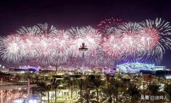 該翻哪一個牌子呢？跨年攻略：阿聯酋各地的煙花表演一覽