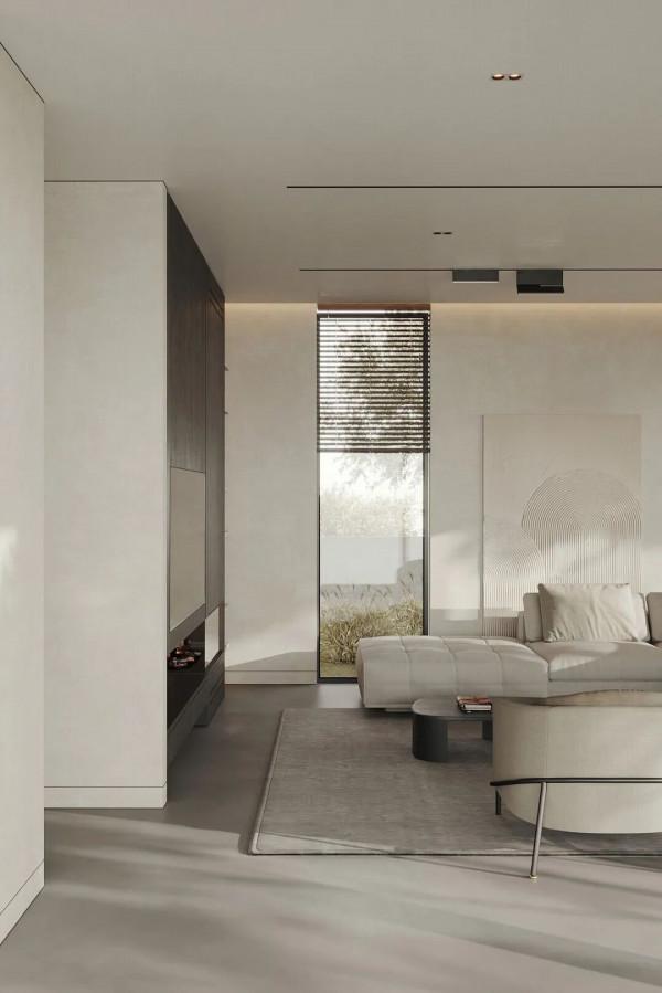 精緻的極簡大宅 精緻的極簡大宅