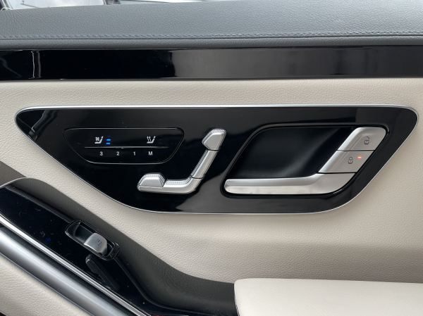 21款賓士S400L改裝通風座椅，全身涼爽通透的舒適感