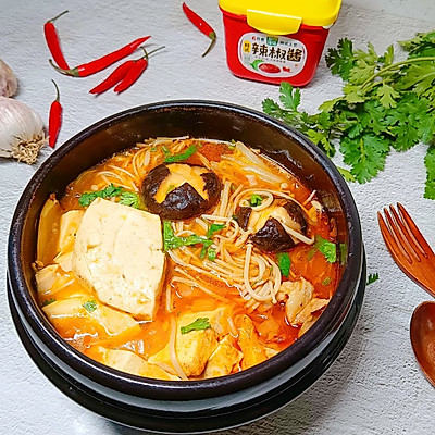 #暖冬醬在手,嗨吃部隊鍋#韓式辣白菜豆腐湯 #暖冬醬在手,嗨吃部隊鍋#韓式辣白菜豆腐湯