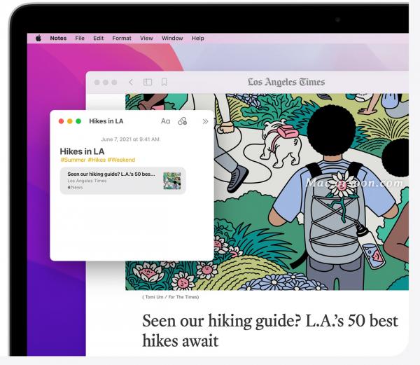 macOS Monterey 與 Big Sur的對比 macOS Monterey 與 Big Sur的對比