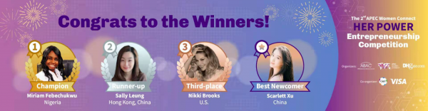 &OpenCurlyDoubleQuote;她聲音&rdquo;講述數字經濟&OpenCurlyDoubleQuote;她力量&rdquo;第二屆全球新貿易創業大賽落幕