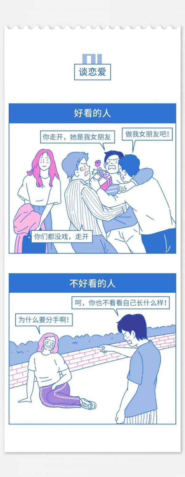 長得好看有優勢?一組漫畫盤點:長得“醜”會經歷的“傷心事” 長得好看有優勢?一組漫畫盤點:長得“醜”會經歷的“傷心事”