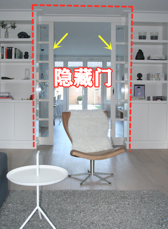 跟光禿禿的門洞相比,打一圈櫃子僅用1㎡多個儲物間,更受青睞 跟光禿禿的門洞相比,打一圈櫃子僅用1㎡多個儲物間,更受青睞