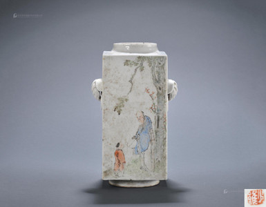 那些賣出百萬的淺絳彩瓷，你見過嗎