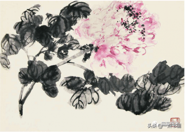 吳待秋 花卉冊頁欣賞 吳待秋 花卉冊頁欣賞