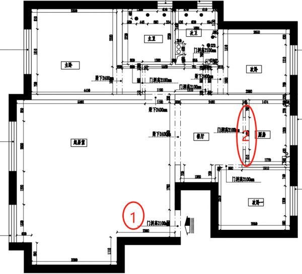 客廳隔出一間臥室，如何保持通透感？