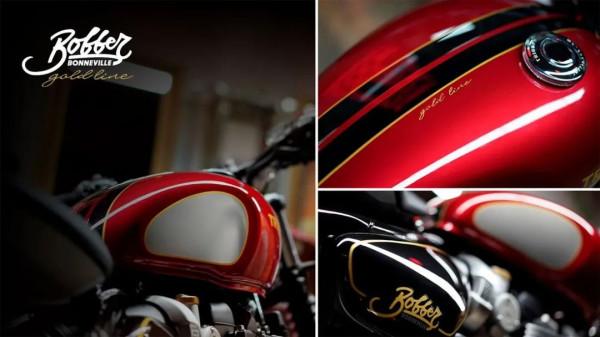 凱旋2022款Bonneville系列8款車型推出金線版，不限量但限時