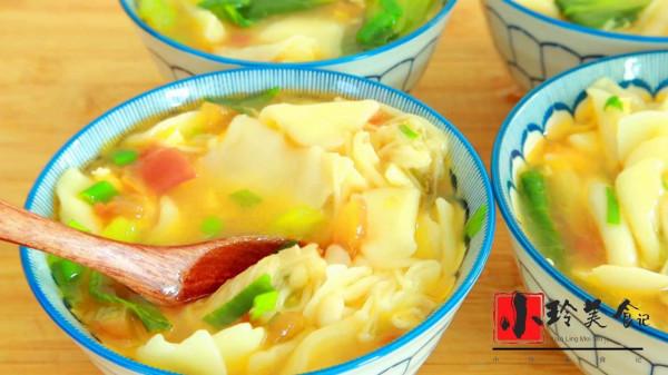 原來餃子皮和金針菇這樣做才好吃，口感鮮香美味，做法簡單營養足