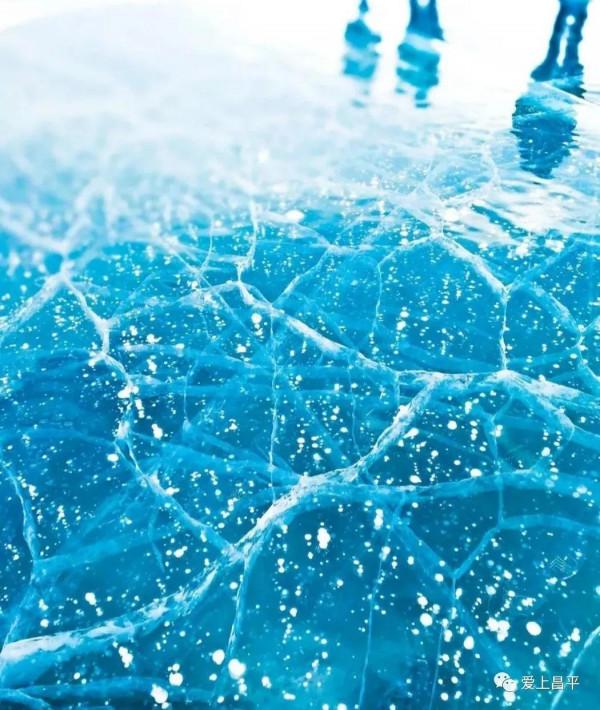 貝加爾湖藍冰絕美風景