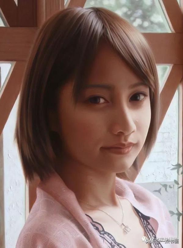 日本 岡靖知 寫實作品欣賞