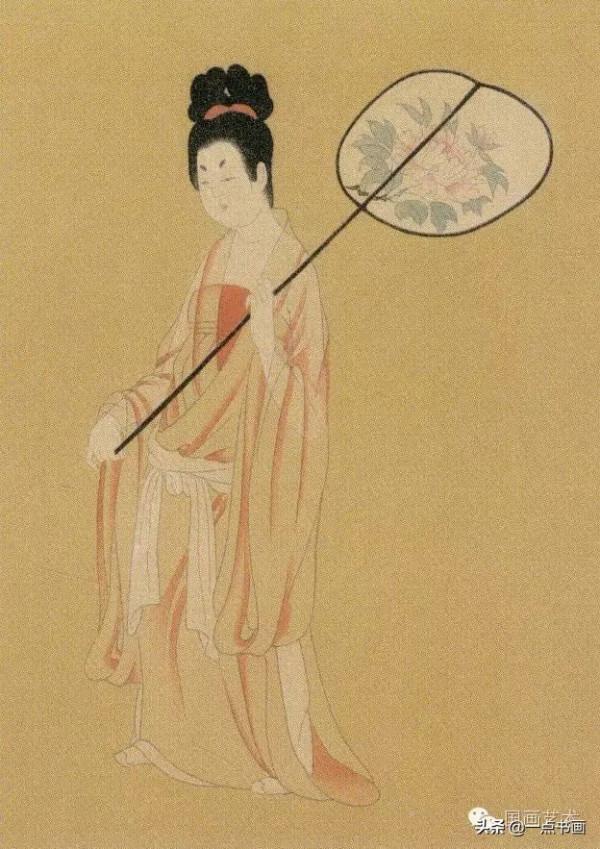 《簪花仕女圖》設色步驟分解 《簪花仕女圖》設色步驟分解