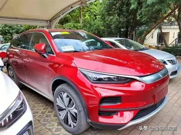 新車 &vert; 配刀片電池，最大續航700公里！新款比亞迪唐EV實車圖片曝光