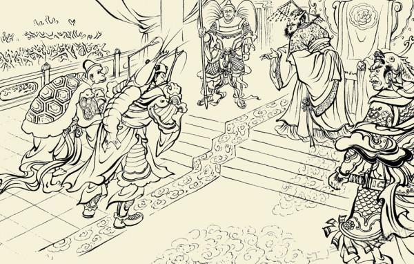 南遊記故事：玉帝賽寶起爭鬥，如來巧計佔靈山